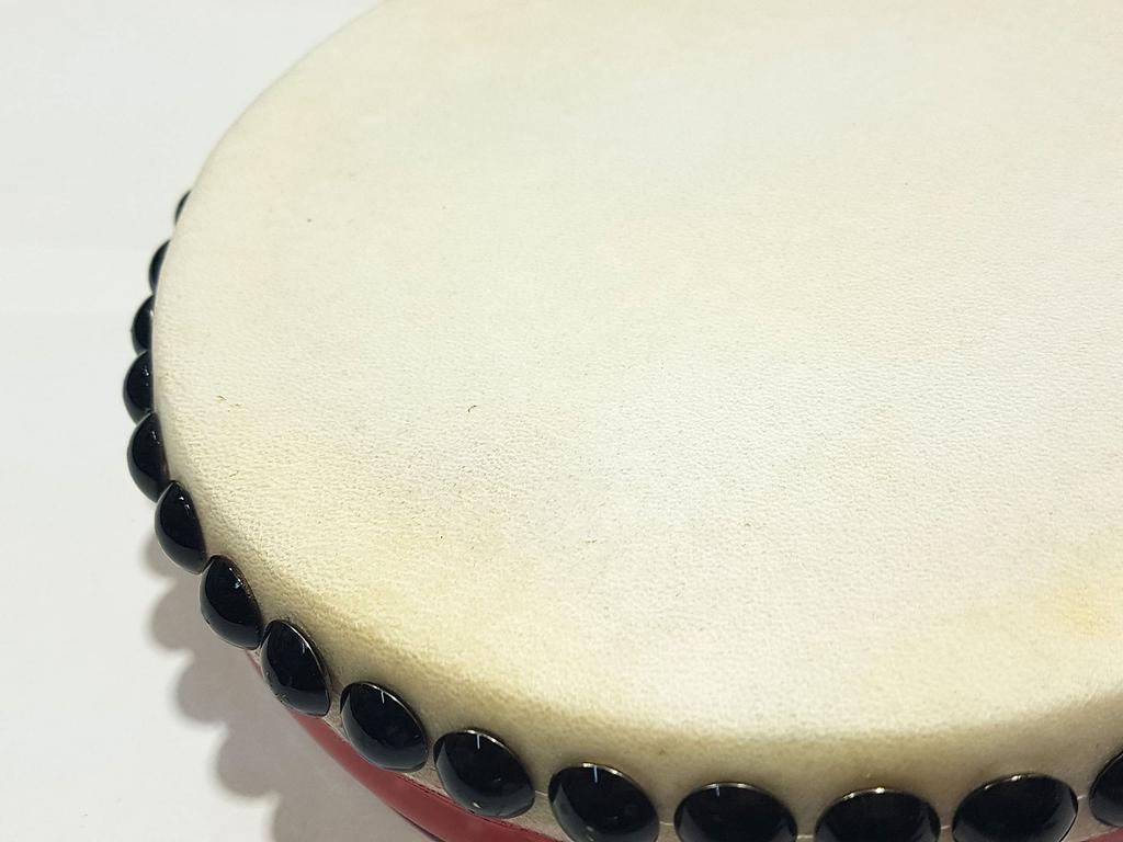 Paranku, large buffalo leather with drumstick, 21cm diameter