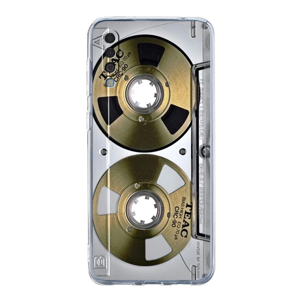 Phone Case For Samsung A56 A36 A26 A16 A14 A12 A22 A32 5G A34 A42 A52 A54 A50 A70 A40 A20S A04S A06 Cover Vintage Cassette Tape