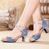 Women's Color Fashion Rumba Waltz Prom Ballroom Latin Dance Shoes Sandals