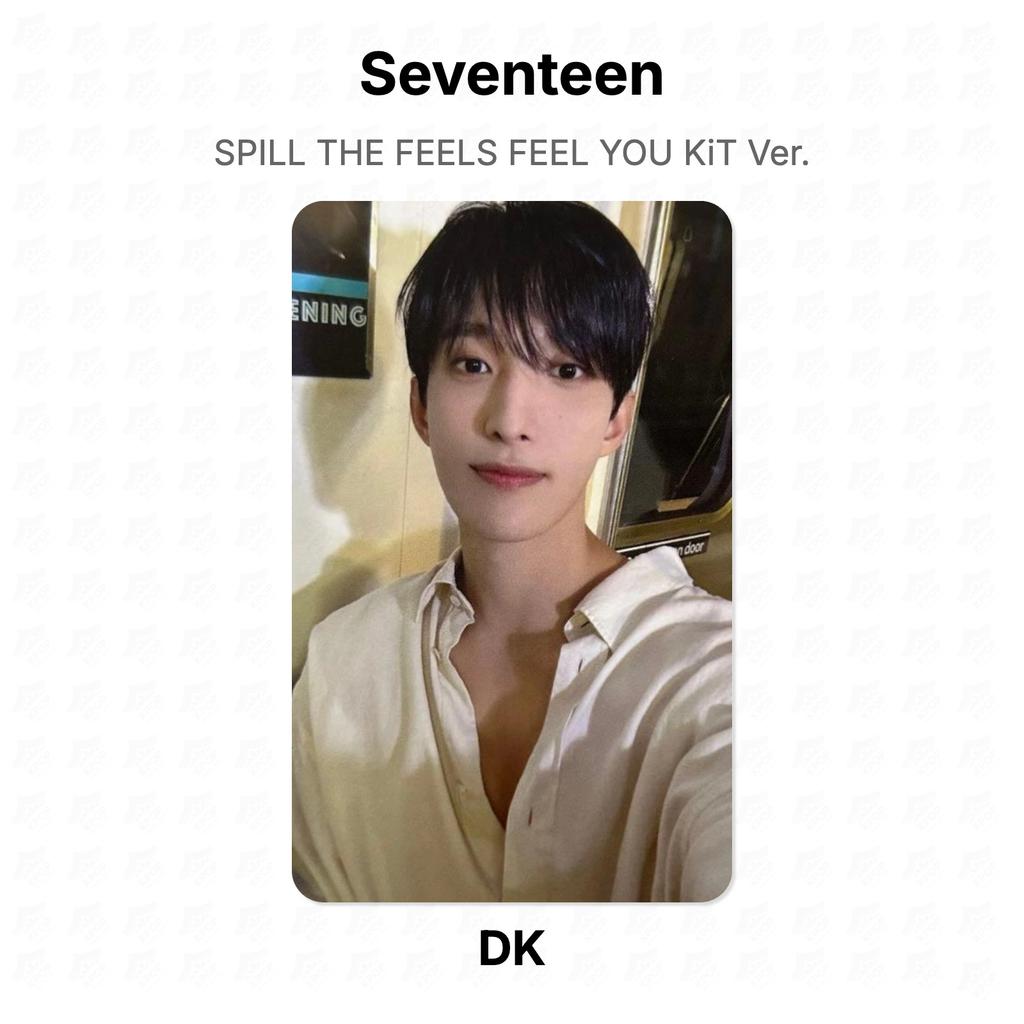Seventeen SPILL THE FEELS FEEL YOU KiT Ver. Official Photocard