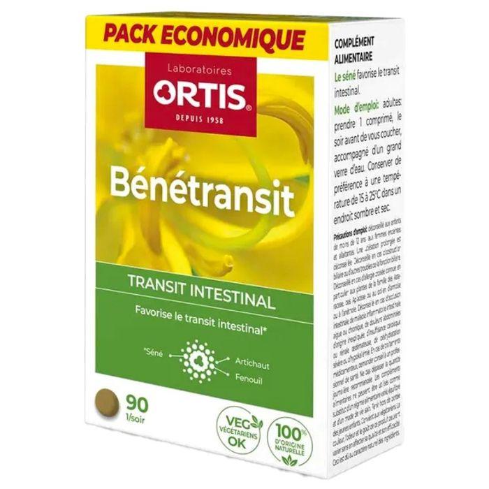 Ortis Transit Intestinal Benetransit Pack Eco 90 Comprimés