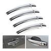 Para Citroen C4 C4 Picasso C6 Peugeot 207 308 407 Acabamento Cromado da Tampa da Maçaneta da Porta