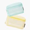 Casual Nylon Storage Pouch Hand-held With Zipper Cosmetic Bag Multipurpose Mesh Pouch Travel
