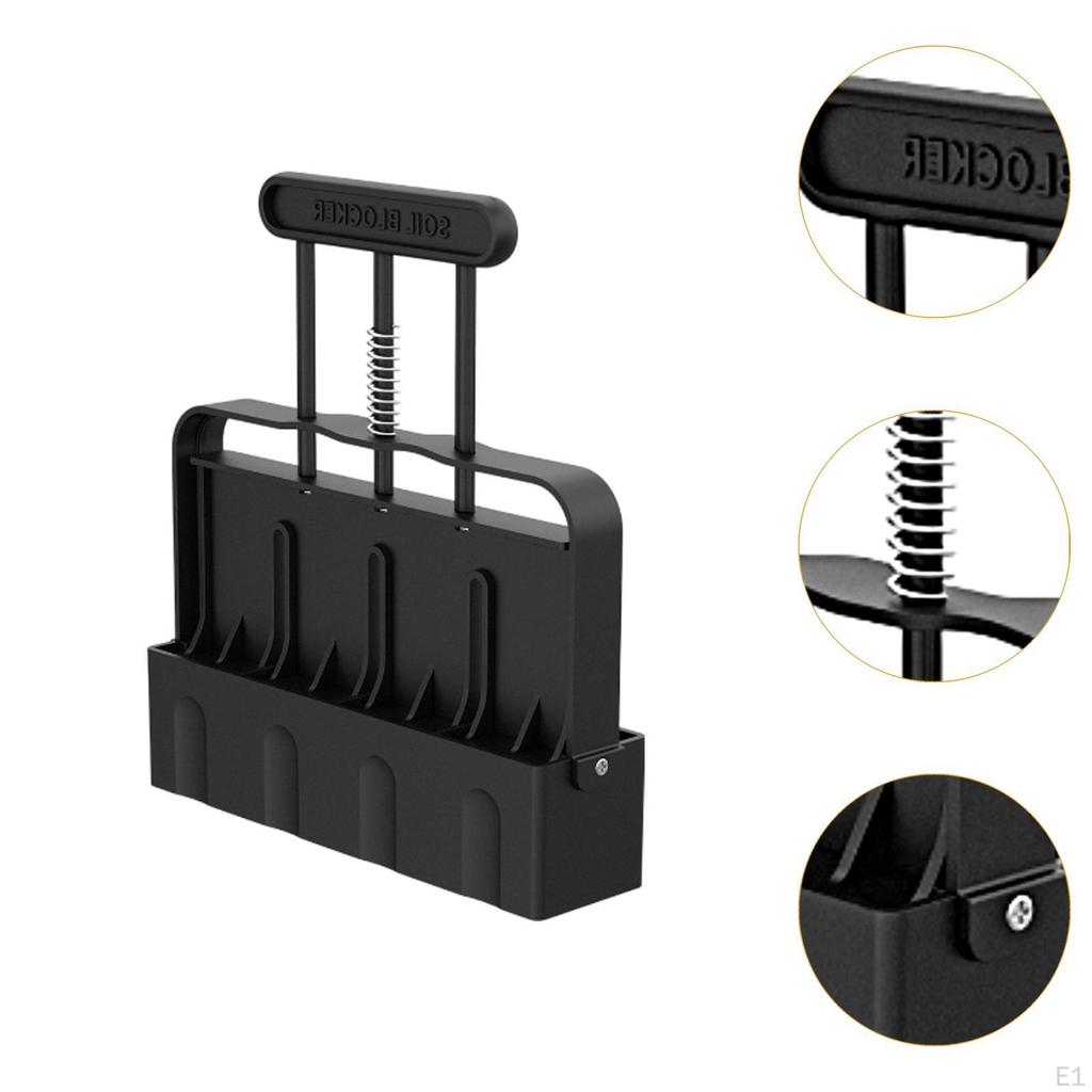 Soil Blocker Garden Blocking Tool Portable Cuttings with Label Manual for Outdoor,
