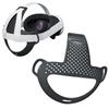 For Meta Quest 3 Elite Head Strap Soft TPU Head Strap Back Pad Replacement Elite Head Strap Attachment Reduce Head Pressure