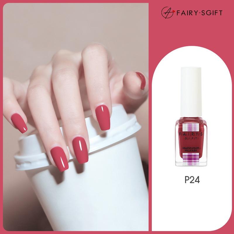 Nail Polish No Baking Long-lasting Non-peeling Quick-drying Nude Color Sequins Nail Polish