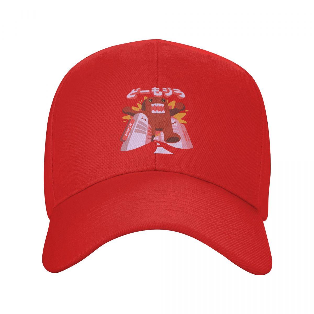

Domo Kun Doll Face Cartoon Baseball Caps Fashion Men Women Hats Outdoor Cap Sports Baseball Hat Casquette One Size
