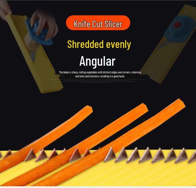 Longjiang Kommerzieller Multifunktionaler Gemüseschneider und Reibe