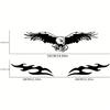 Flying Eagle Car Stickers Auto Hood Door Side Rear Windshield Decoration Vinyl Decals Animal Scratch Covering Auto Accessories