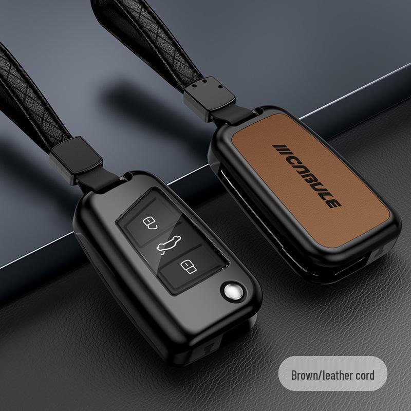 Volkswagen Legeringsnøkkeletui for Polo, Golf, Lavida, Passat, Tiguan, Bora, Sagitar