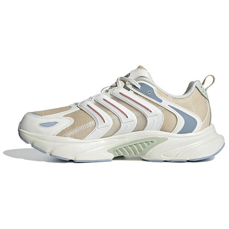 Adidas Climacool Series Comfortable Versatile Shock Absorbing Durable Low Top Running Shoes Unisex Running Shoes White Brown IF6735