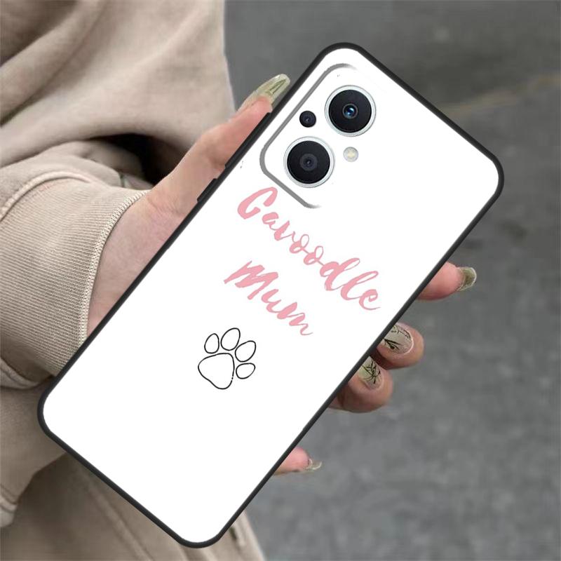 

Cartoon Cavoodle Cavapoo Case For OPPO Reno 14 12 11 10 13 Pro 14F 13F 12F 11F 8 7 Lite OPPO Find X9 X8 X6 Pro Cover OPPO Reno14 Pro