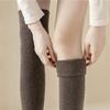 Thick Warm Long Women's Socks Over The Knee Socks Autumn and Winter Plus Velvet Thigh-high Long Socks