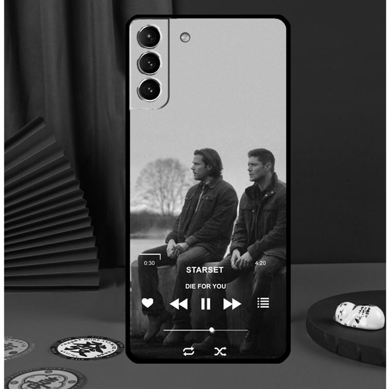 Angel Castiel Supernatural Phone Case For Samsung Galaxy S25 Ultra S9 S10 S20 S21 FE S22 S23 Plus S24 Ultra Back Cover