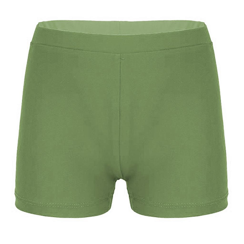 Girls Elastic Waist Swimming Shorts Beach Pool Bathing Suit Bottom Swimwear Holiday Water Fun
