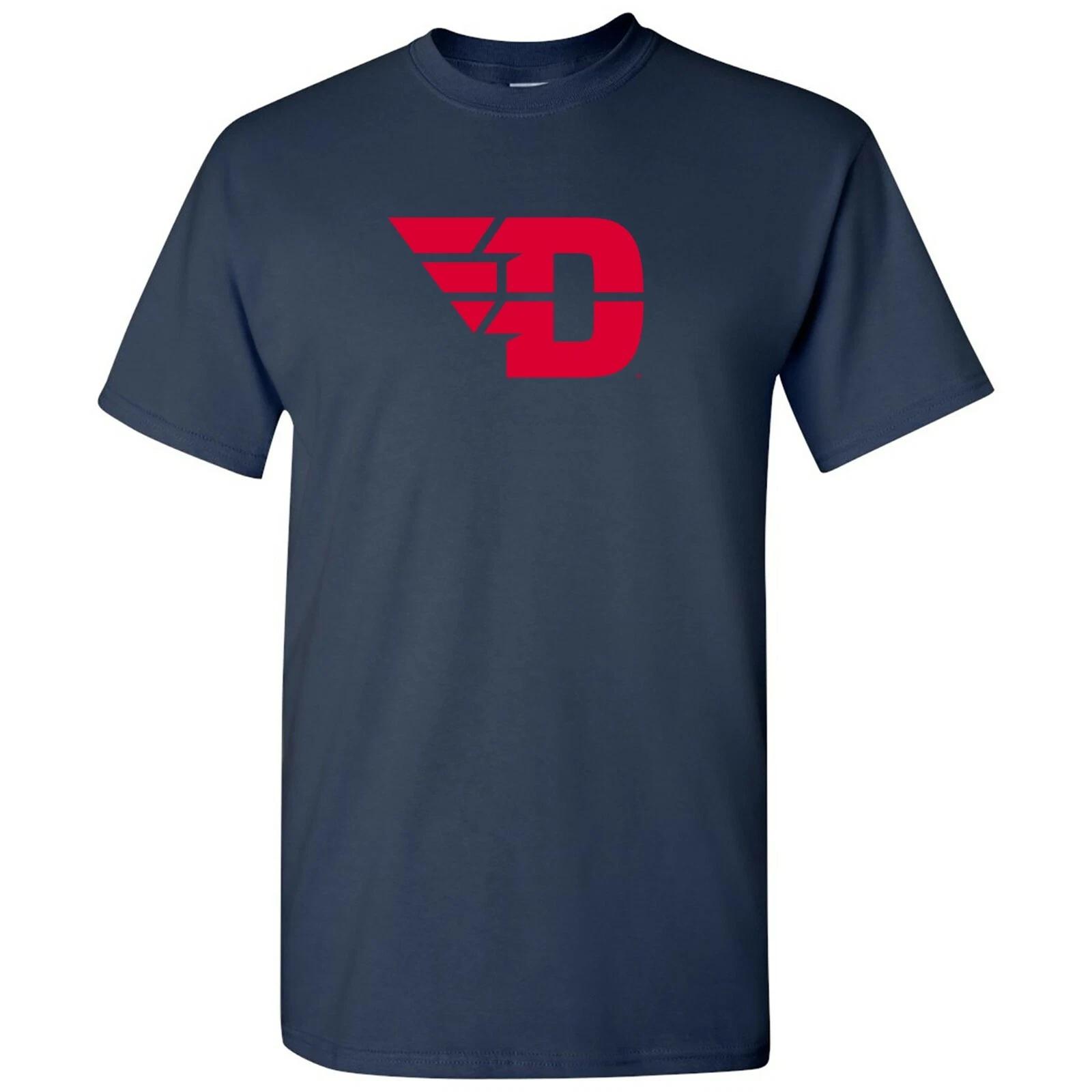 Dayton Flyers Primary Logo T-Shirt - Navy 4XL