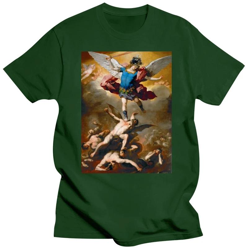 St Michael The Archangel Art Футболка с графическим принтом st michael angel angels archangels saint saint michael S