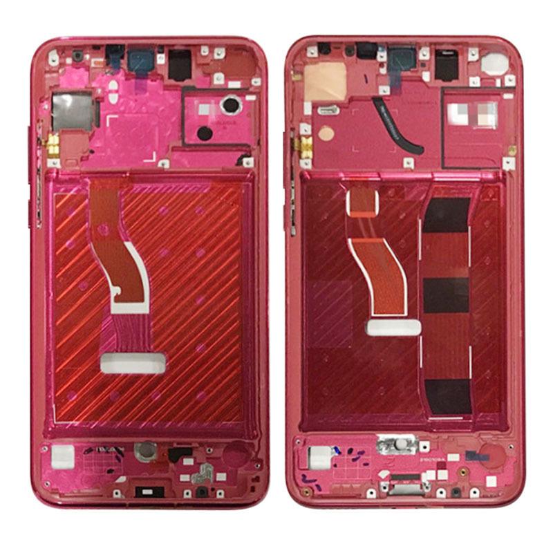 6.4" For Huawei Honor View 20 V20 Middle Frame Front Bezel Housing Lcd Supporting Holder Rear Plate Chassis