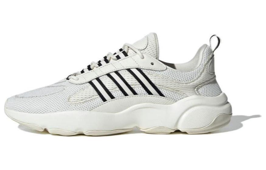 Adidas Originals Haiwee Fabric Cushioning Abrasion Resistant Lightweight Low top Casual Shoes Unisex White JH7353 38