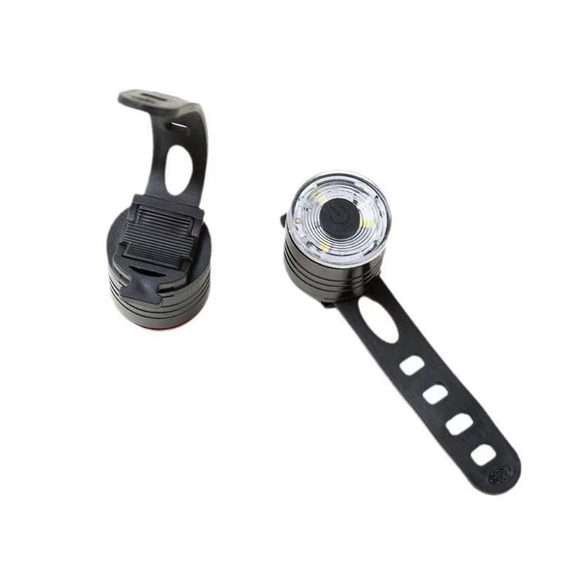 High-Brightness Waterproof Bicycle Tail & Helmet Light Set for Night Riding