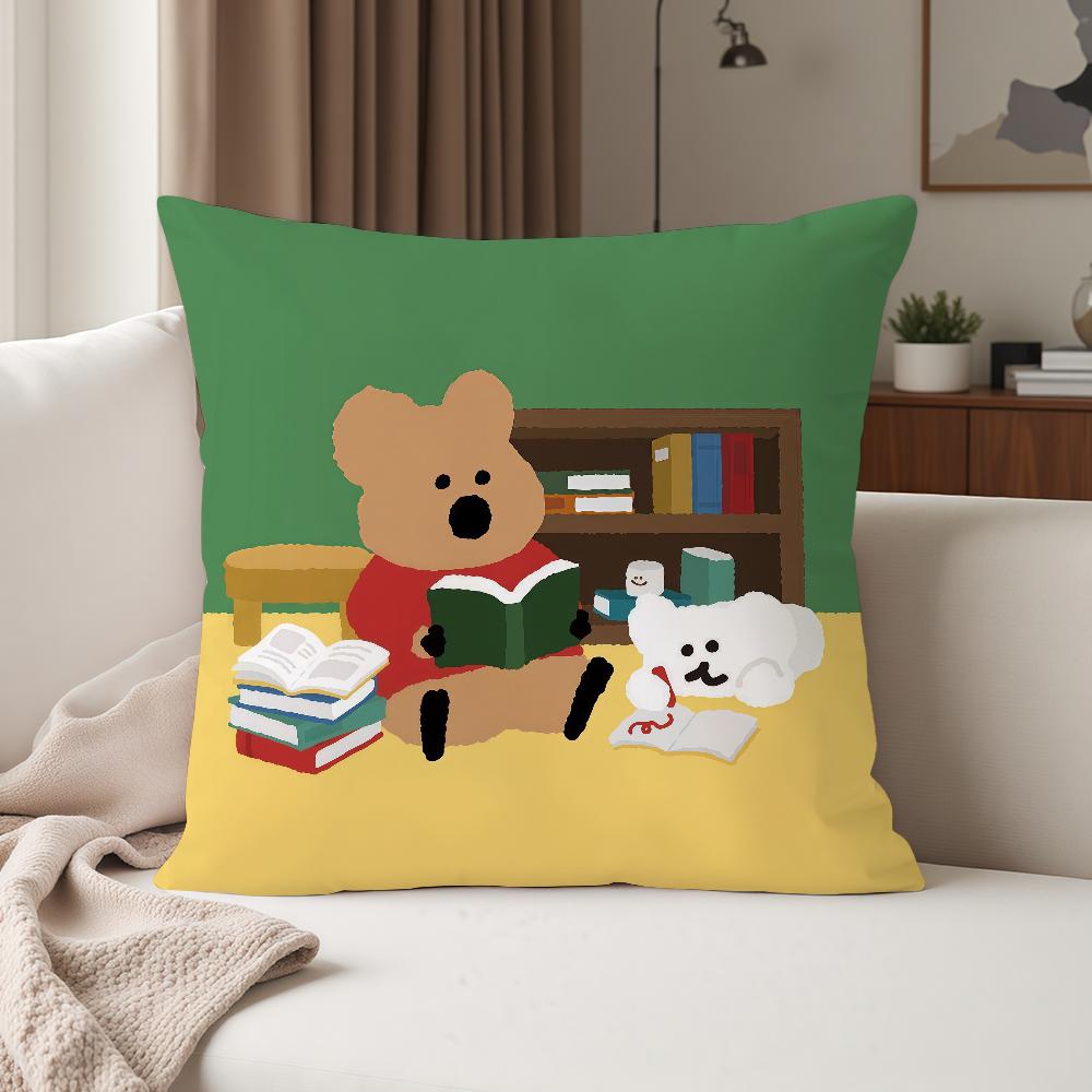 

Fashion DDinotaengS Cute Pillow Case Suitable For Bedrooms Living Rooms Cars Home Decoration 30cmx30cm
