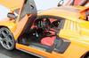 Maisto Lamborghini Countach LPI800-4 Orange 1/18 Scale Special Edition Model with Display Base, Openable Doors, and Working Suspension