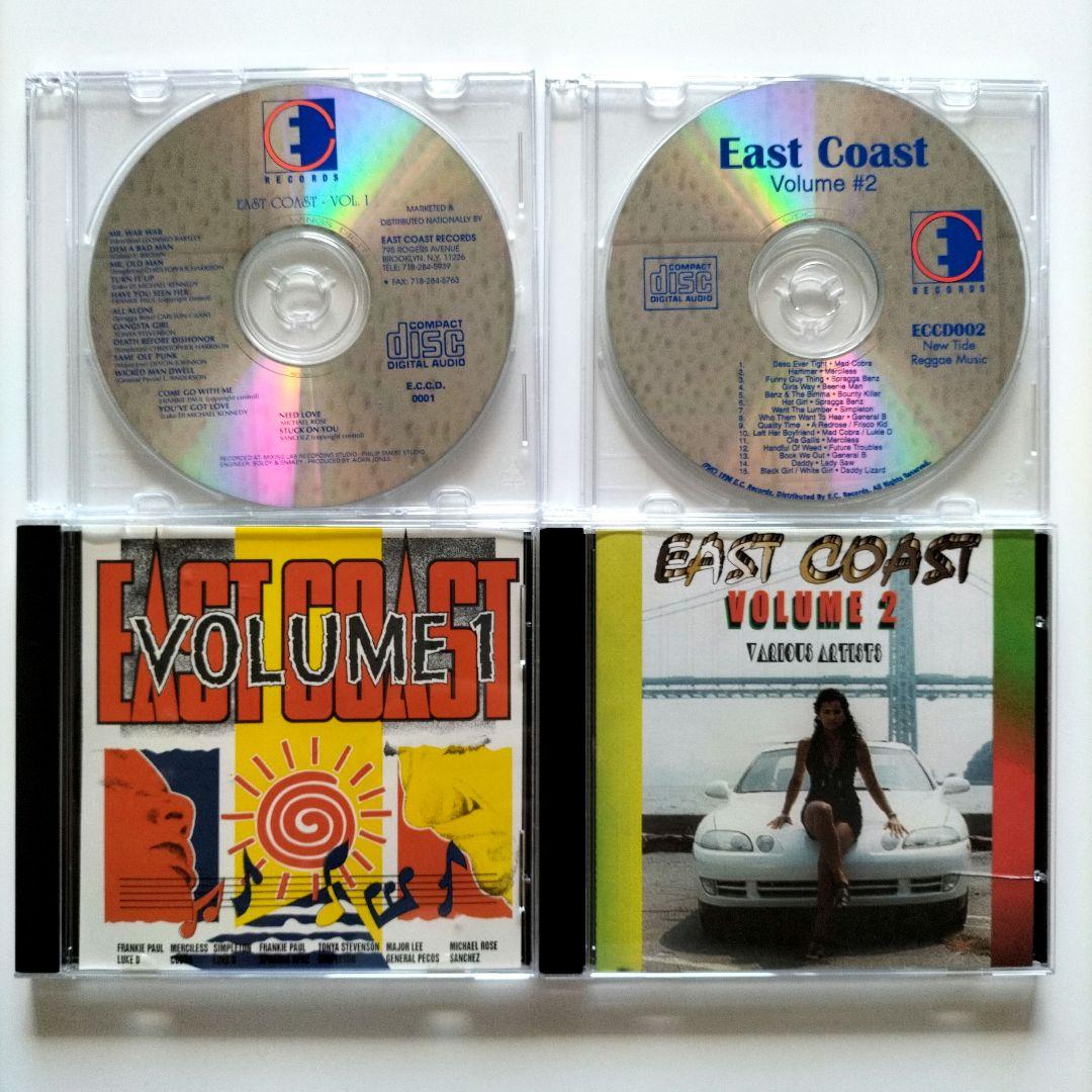

[USED] [Reggae CD] EAST COAST RECORDS 2-disc set Dancehall