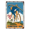 Vintage Bicycle Race Posters Decor Metal Tin Signs Plaque Retro Metal Poster Wall Decorative for Garage Man Cave