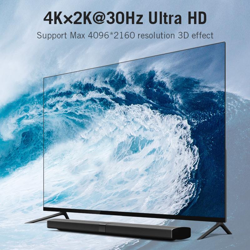New Hd Mi Splitter 5 In 1 Out 4K/30Hz Hd Mi 5x1 3x1 Adapter for X Box 360 TV Mi Box Switch Ps5 Ps4 3 In 1 Out 2.0 Switcher