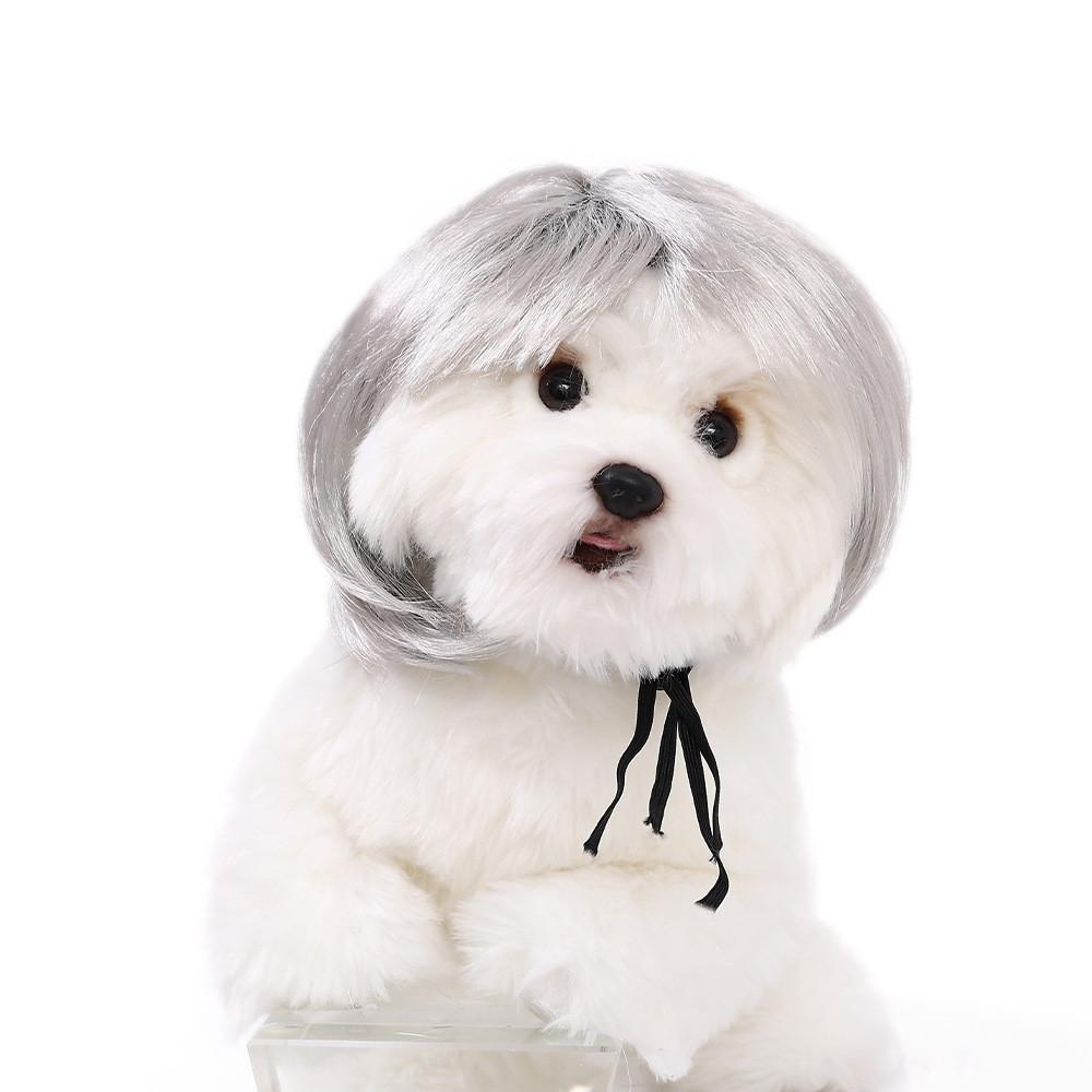 Adorable Pet Wig For Dogs And Cats With Colorful Options For Halloween And Christmas