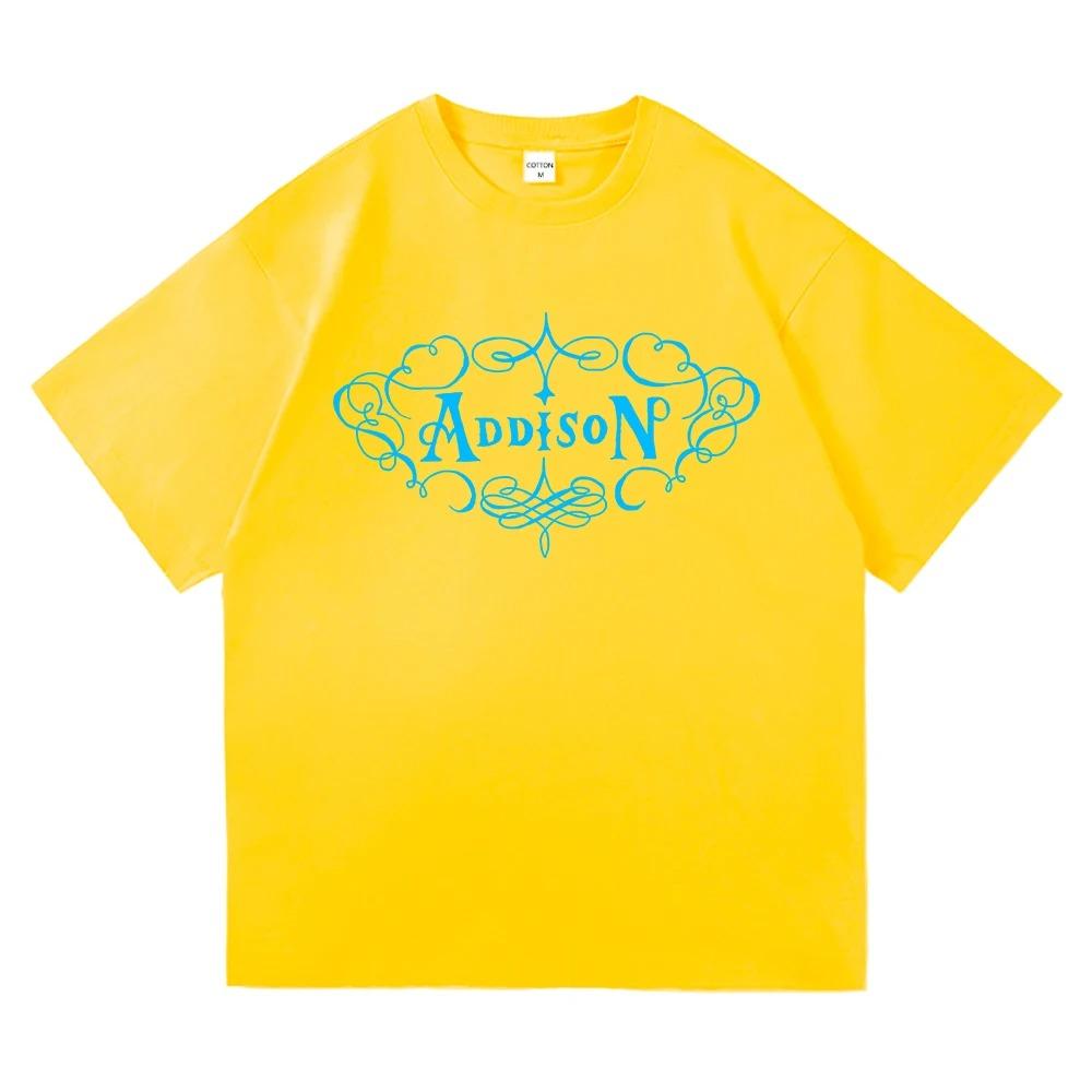 Addison Rae AddisonT Graphic Tee 2025 New Album Merch Vintage Harajuku Style Unisex Premium Cotton Women And Men Tshirts