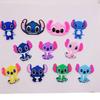 PVC Cartoon Stitch Series DIY Figurines for Phone Cases, Hairpin Ornaments, and Accessories