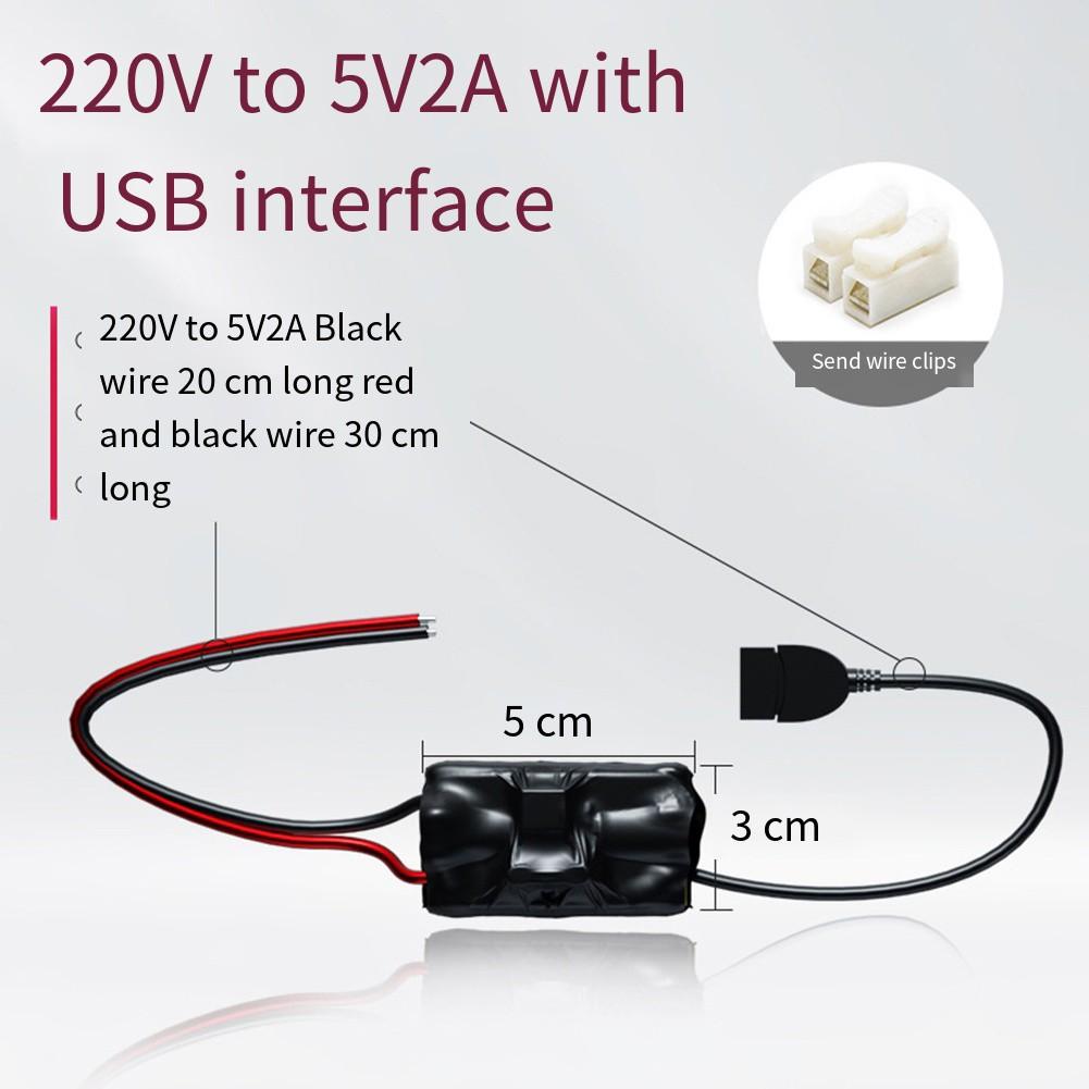 

Energy Efficiency 220V To 5V Adapter Wireless Camera Transformer USB port