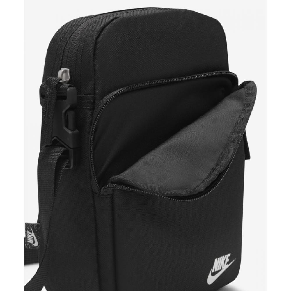 Nike Heritage Crossbody Bag  4l  M   Black  White Db0456 010
