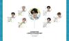 [USED] NCT DREAM Jaemin Transparent Fan with Sticker