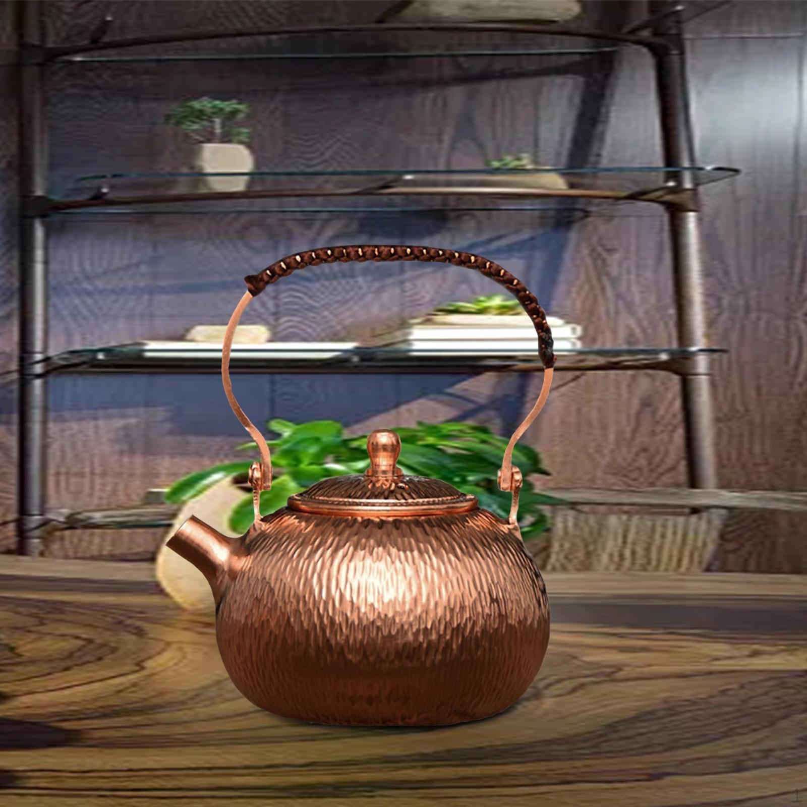 

Медный чайник, кофейник, 500 мл, вода, чай кунг-фу для походов, пикников A