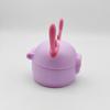 Kids Water Sippy Cup Lid Antler Creative Cartoon Baby Cups with Straws Leakproof Water Bottles Cover Outdoor Childrens Cup Lids