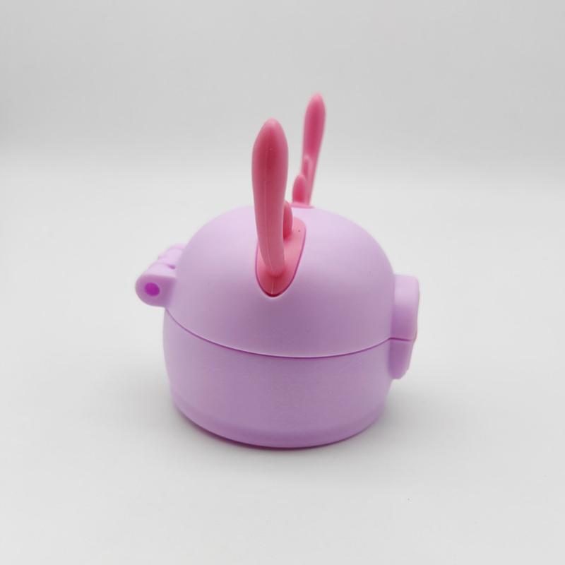 Kids Water Sippy Cup Lid Antler Creative Cartoon Baby Cups with Straws Leakproof Water Bottles Cover Outdoor Childrens Cup Lids