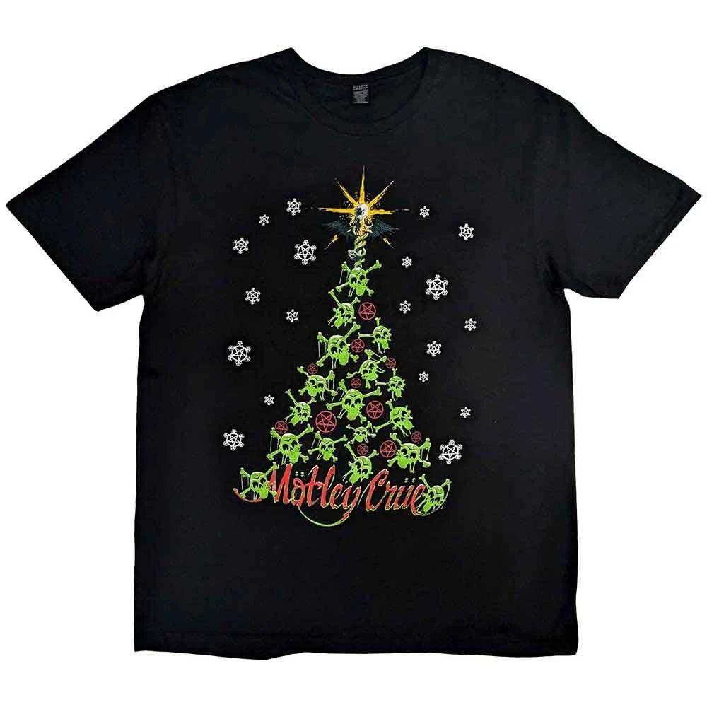 Motley Crue Xmas Crue Tee Tshirt Unisexs L