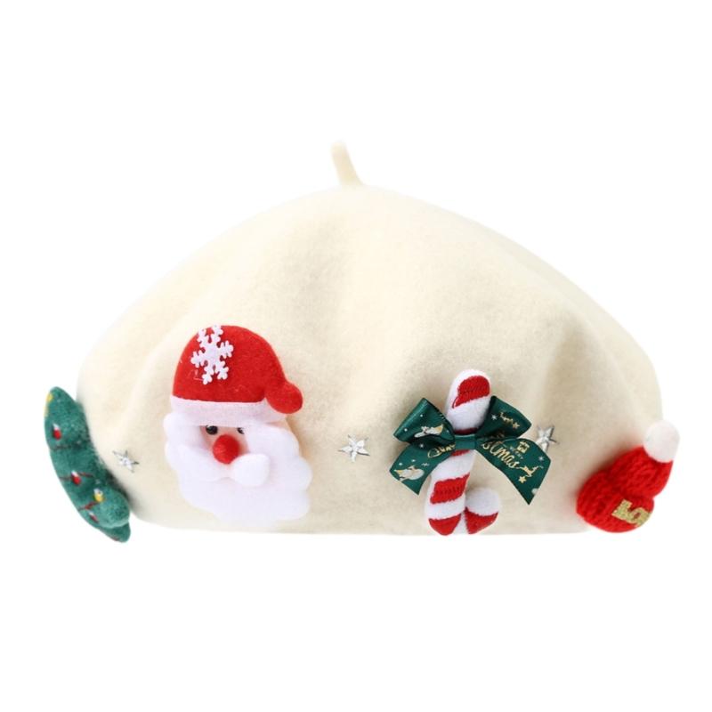 Thin Warm Hat Soft Polyester Winter Hat For Outdoor Travel Holiday Party
