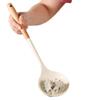 High-Temp Resistant Silicone Spatula Set: Non-Stick Pan Safe, Wooden Handle, Slotted Skimmer, Stand-Up Rice Spoon.