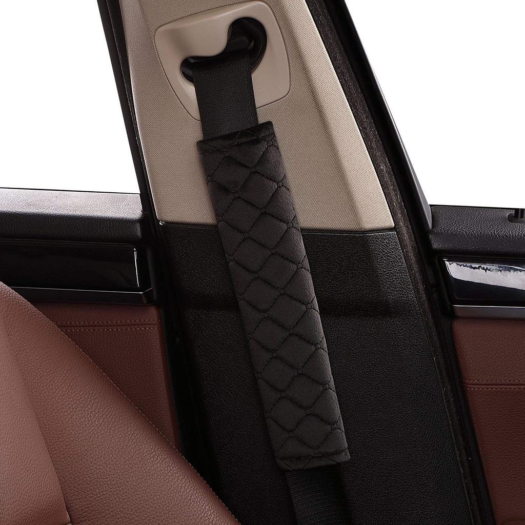 2Pcs Harness?Comfort Pad?Loop Strap?Travel Cushion?Seat Belt Cover