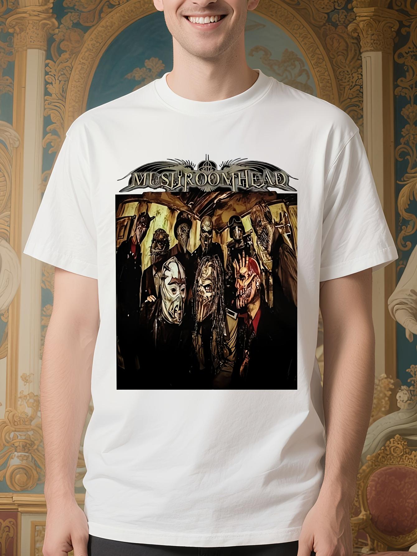 EUGENEHW Mushroomhead Graphic Heavy Metal Band Tee Shirt ... XXXL