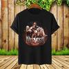 NEW NERVOSA Band Short Sleeve For Men Women Black All Size Gift Shirt