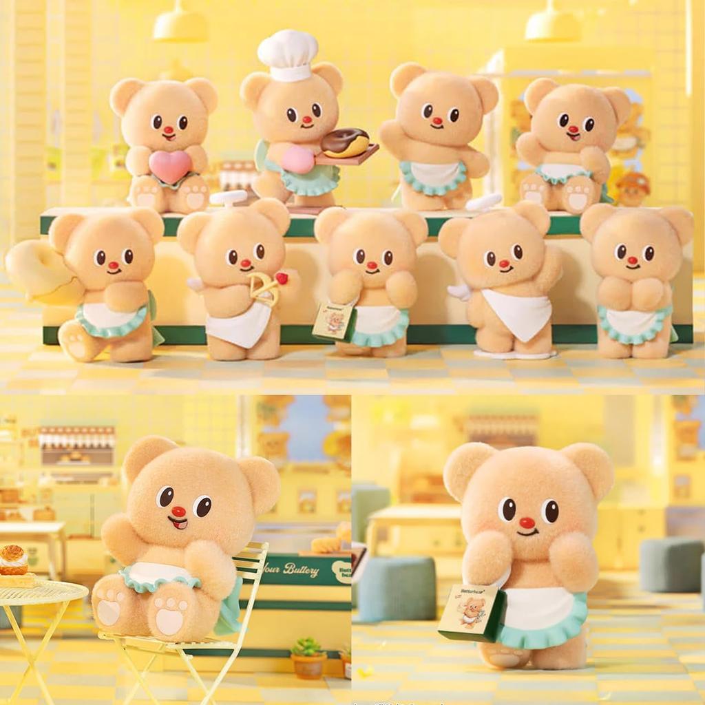 Funism Butterbear Happy Day Series Blind Box Set of 8