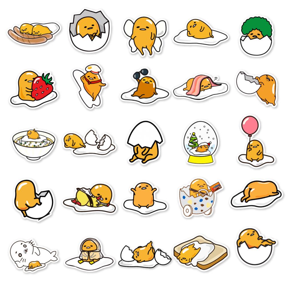 50 Cartoon Stickers for Notebooks, Water Bottles, Luggage & More