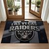 Las Vegas Raiders Design Crystal Velvet Rug Soft Decorative Mat for Bedroom Entrance