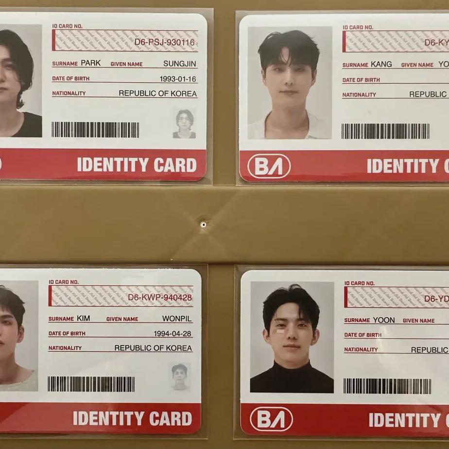 

Day6 Id Card