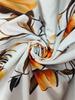Elegantes florales lässiges langes Kleid mit V-Ausschnitt für Damen