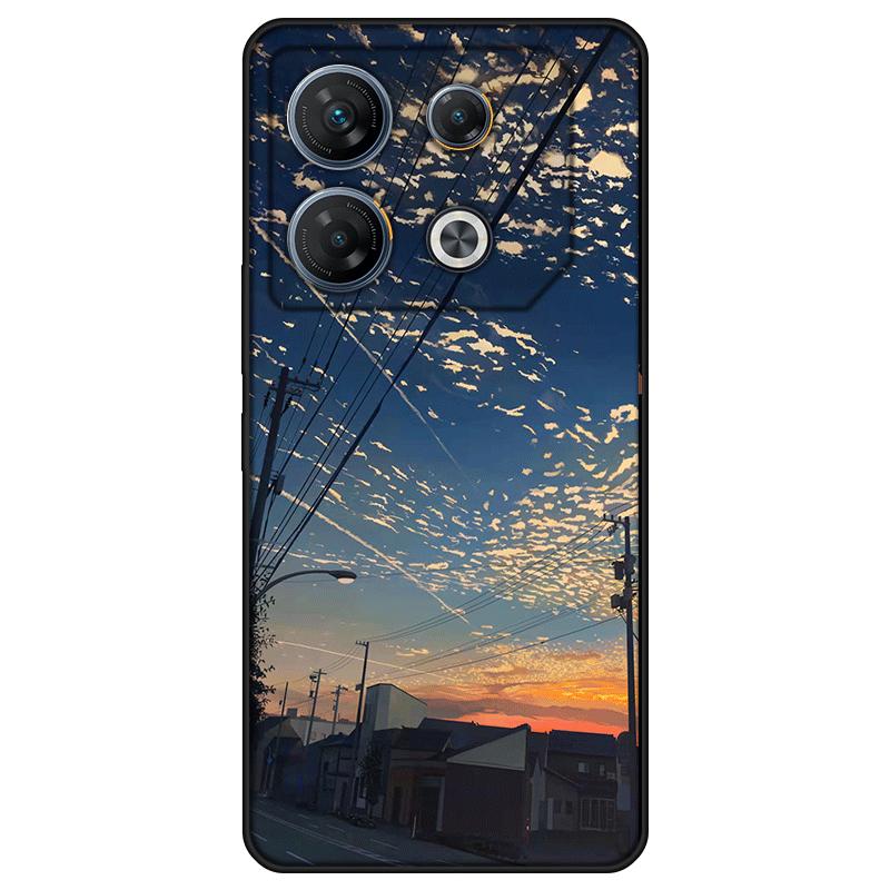 Soft Silicone For Infinix GT 10 Pro Case TPU Painted Back Cover Infinix GT 10 Pro Casing